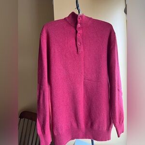 Valentino Cashmere Sweater Red  size  xl